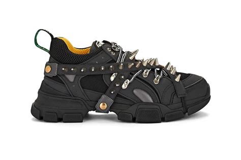 gucci flashtrek black spike|gucci black spike.